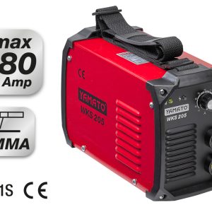 Ηλεκτροσυγκόλληση Inverter 4,60Kg WKS205 10-180Amp Ηλεκτρόδιο Φ1,6-5,0 51712 Yamato 306 x 139 x 200