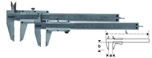 Παχύμετρο Απλό 220mm 89565 Maurer