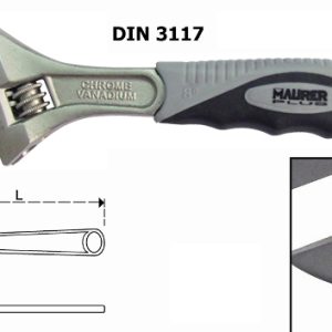 Γαλλικό Κλειδί Επενδυμένο 150mm 95596 Maurer