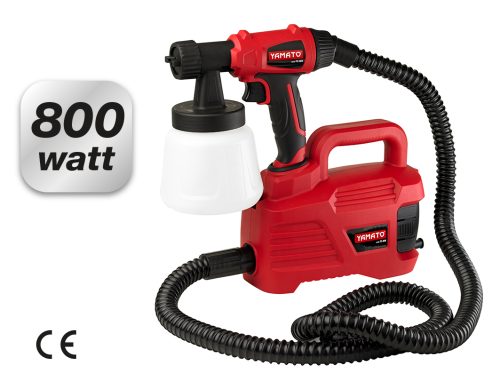 Ηλεκτρικό Πιστόλι Βαφής Yamato PS 800 Ισχύς: 800 Watt Bάρος: 3 kg 99523 YAMATO