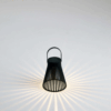 Φανάρι Φωτισμού Led Με Ηλιακό Πάνελ Μαύρο 15cm x 18h 8432 VERDEMAX