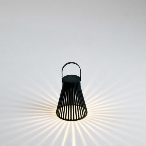 Φανάρι Φωτισμού Led Με Ηλιακό Πάνελ Μαύρο 15cm x 18h 8432 VERDEMAX