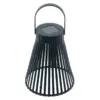Φανάρι Φωτισμού Led Με Ηλιακό Πάνελ Μαύρο 15cm x 18h 8432 VERDEMAX