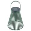 Φανάρι Φωτισμού Led Με Ηλιακό Πάνελ Πράσινο 15cm x 18h 8433 VERDEMAX