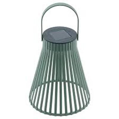 Φανάρι Φωτισμού Led Με Ηλιακό Πάνελ Πράσινο 15cm x 18h 8433 VERDEMAX