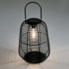 Φανάρι Φωτισμού Led Με Ηλιακό Πάνελ Μαύρο 24cm x 30h 8436 VERDEMAX