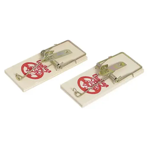 Φάκα Παγίδα Για Ποντίκια 4,5×10 cm Ξύλινη 4505 Verdemax 2 Τεμ