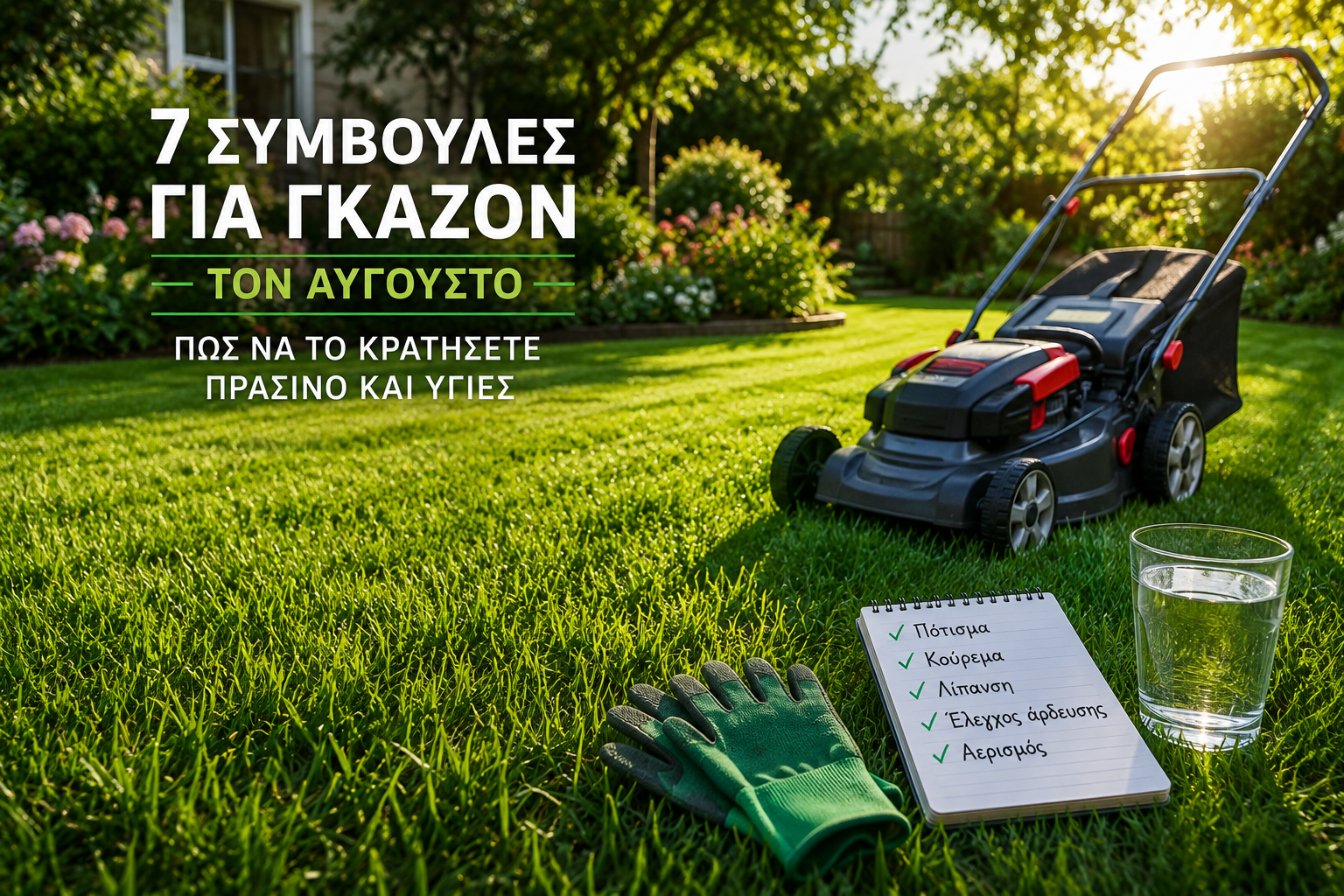 γκαζόν τον Αύγουστο