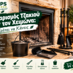 καθαρισμός τζακιού