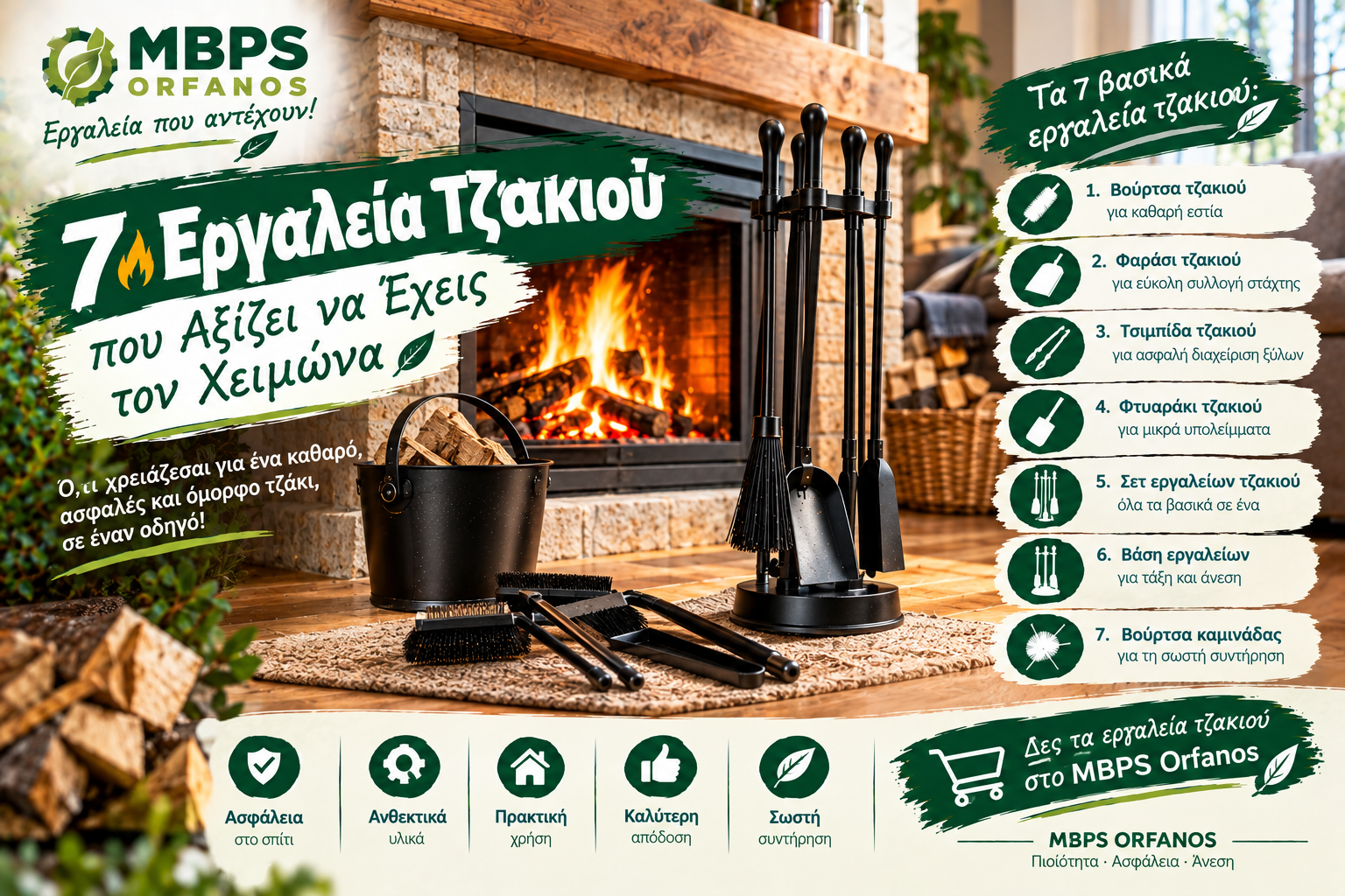 Εργαλεία Τζακιού